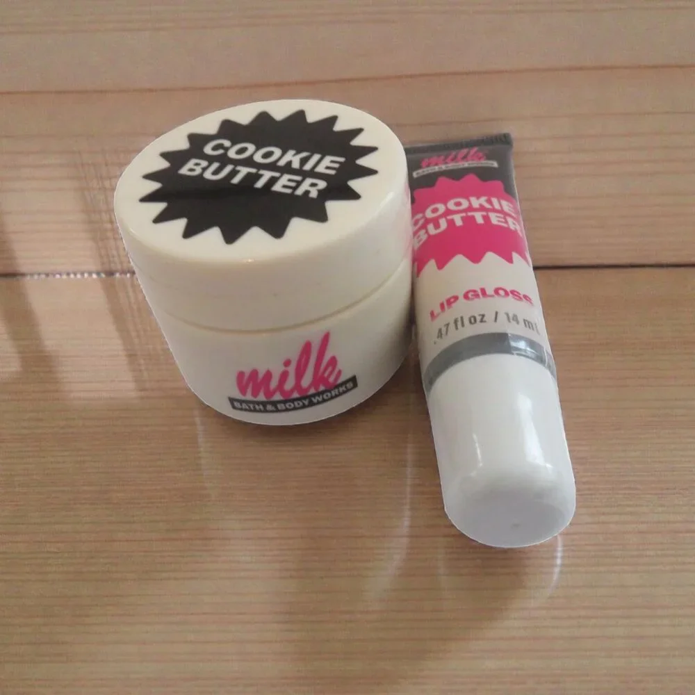 Bath & Body Works x Milk Bar - Cookie Butter Lip Gloss & Lip Mask, NWT